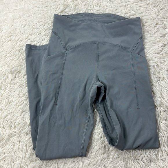 Lululemon Power Thru High-Rise Tight 25" Rhino Grey - Picture 1 of 7